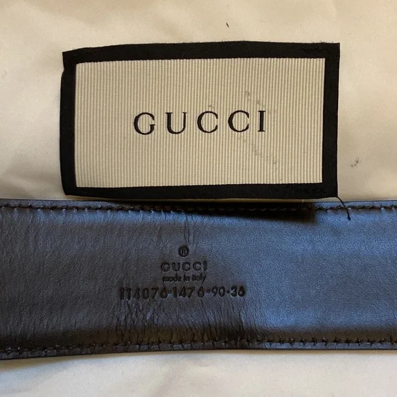 Gucci Supreme Canvas Double GG Belt With Dust Bag - Picture 9 of 17